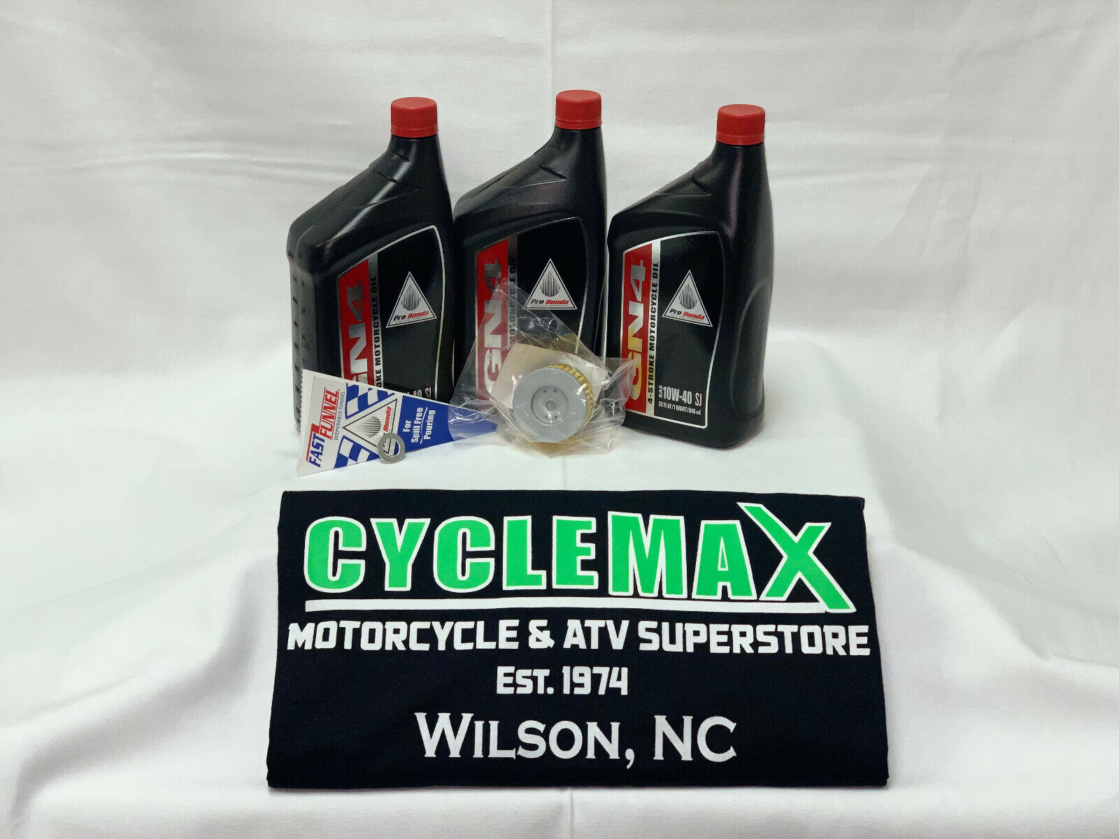New 1988-2000 Honda TRX 300 TRX300 TRX300FW ATV OE Basic Oil Service Kit