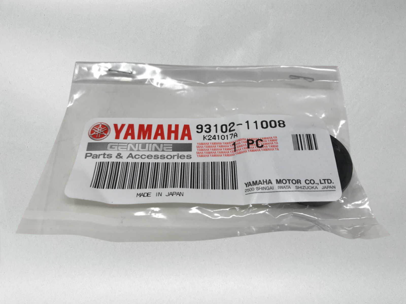 Yamaha Genuine OEM Authentic water pump seal size 11-25-7 YFZ450 93102-11008-00