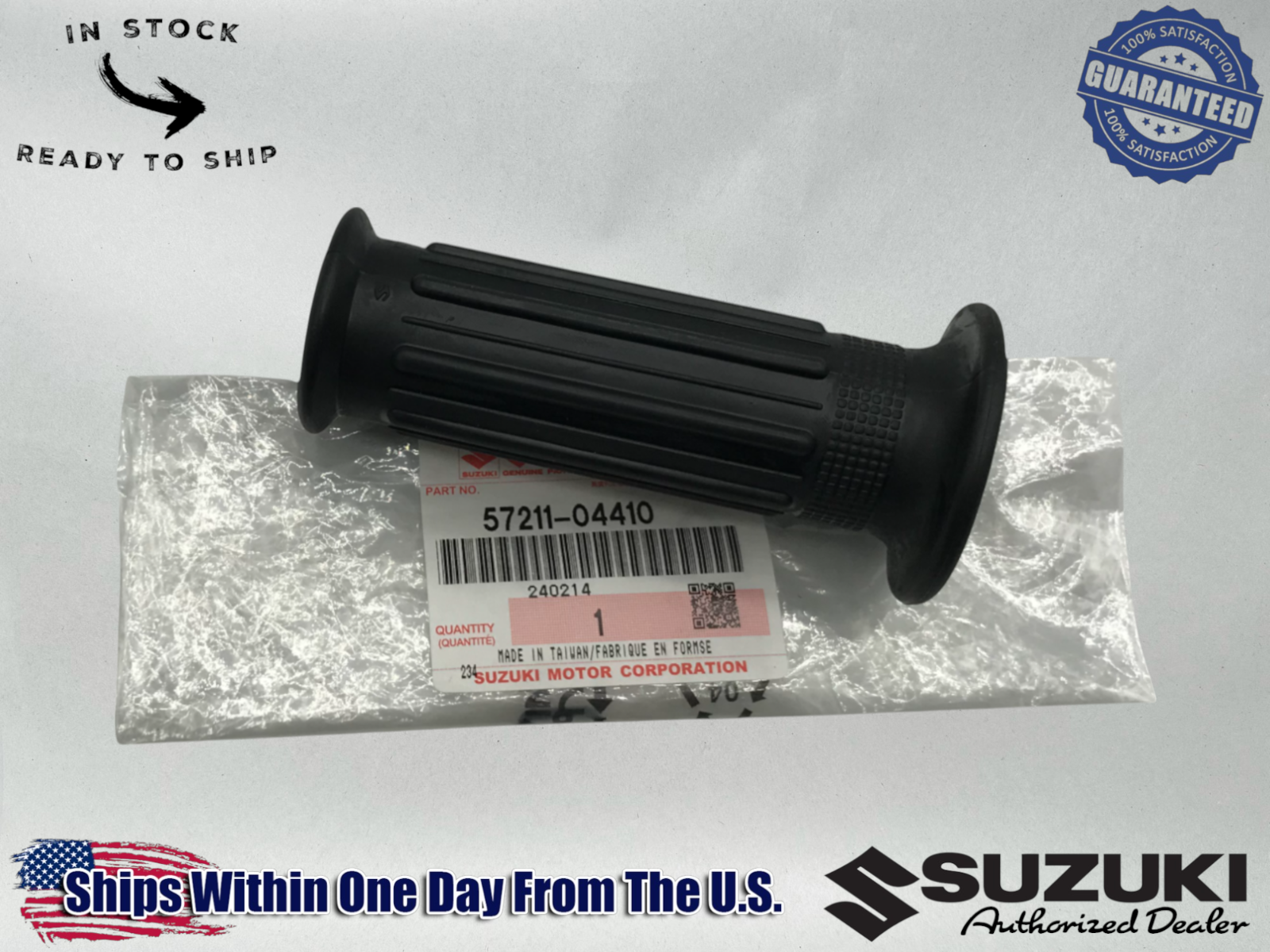 Suzuki Genuine OEM Authentic SUZUKI JR50 JR 50 LH LEFT GRIP 57211-04410