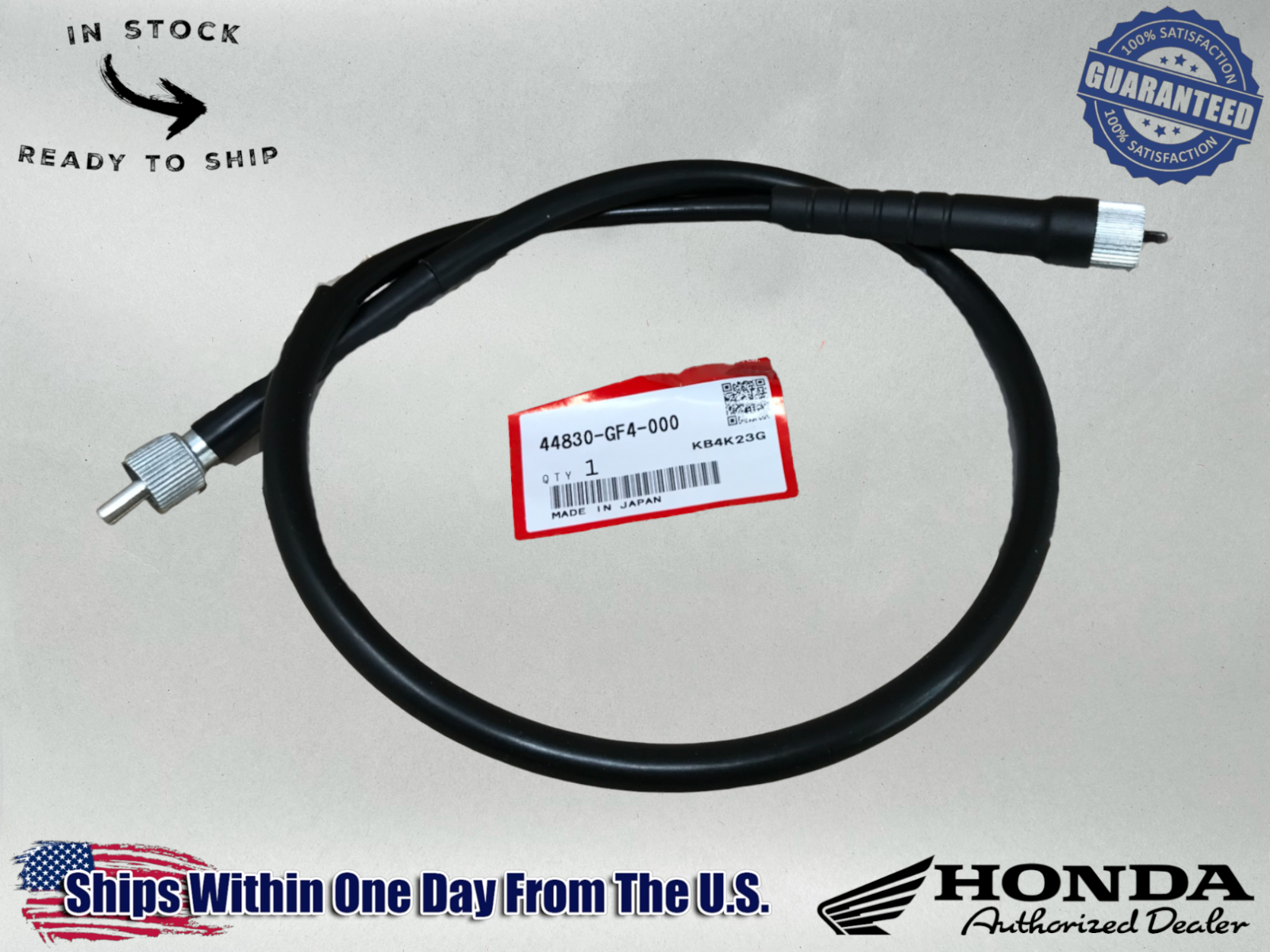 Honda OEM Speedometer Cable CT90 Trail 90 S65 SL70 XL70 CA110 44830-GF4-000