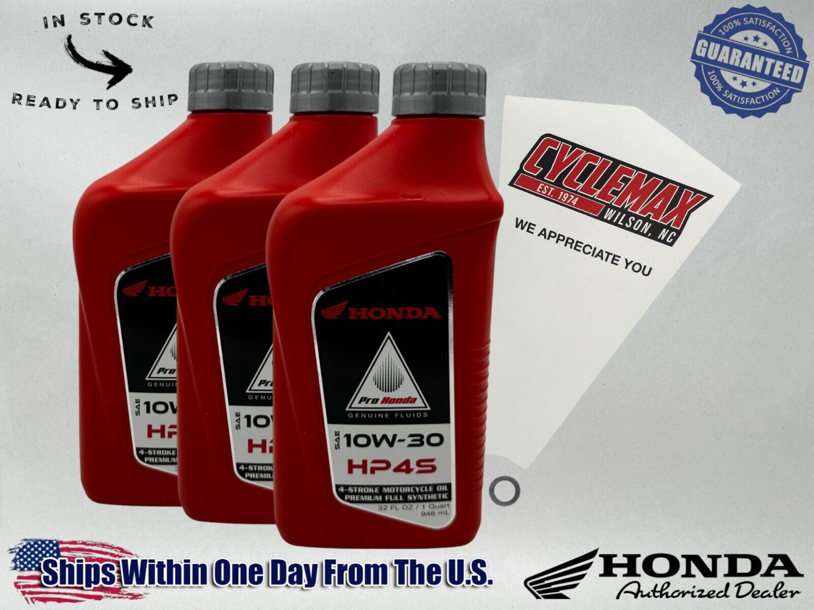Cyclemax Full Synthetic HP4s Oil Change Kit fits 1979-1980 Honda XR500