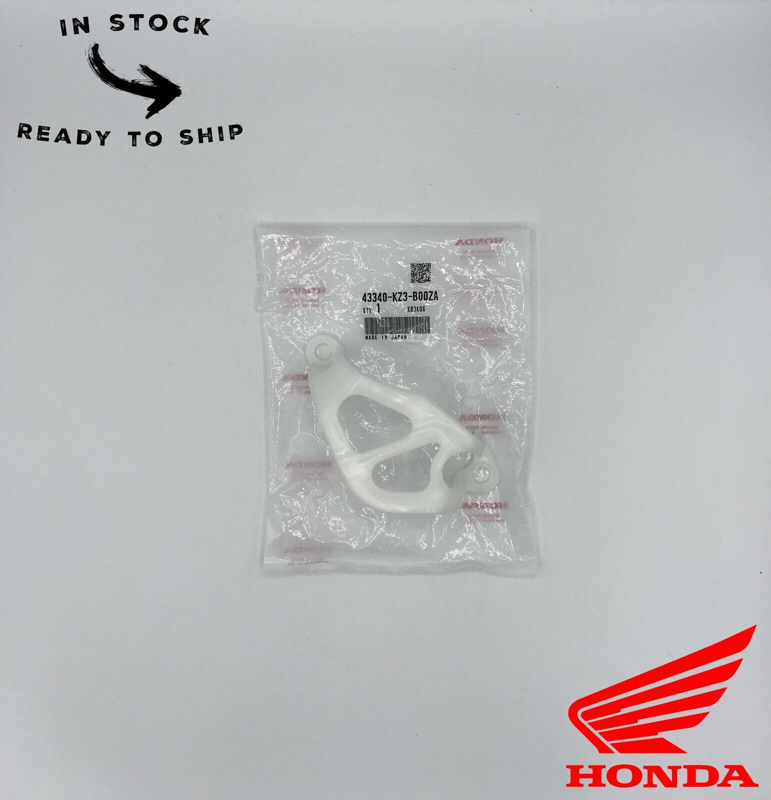 Genuine OEM Honda Rear Brake Cover Plastic 43340-KZ3-B00ZA