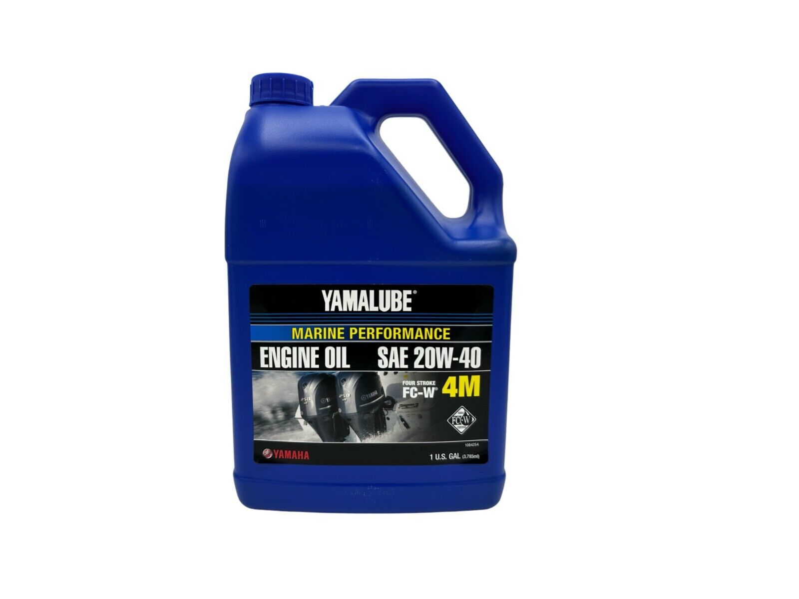 Yamaha OEM Yamalube Marine 20W-40 Engine Oil LUB-20W40-FC-04 Gallon