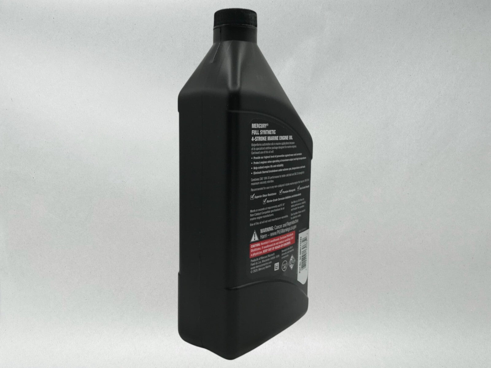 Mercury OEM Full Synthetic 10W30 Marine Oil Quarts 92-8M0173223 3 Pack