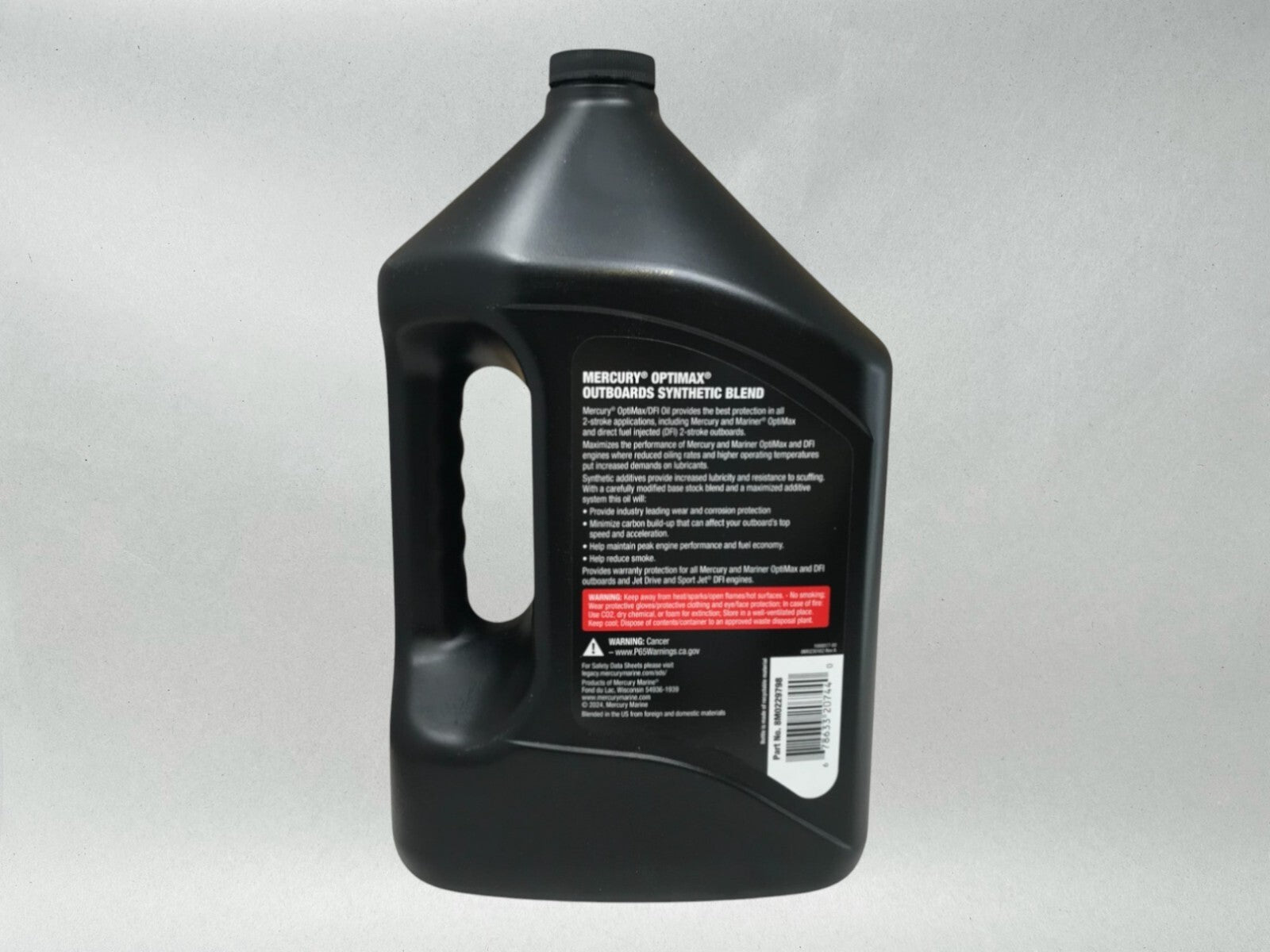 Mercury OEM 25W40 SS 4 Stroke Marine Engine Oil Gallons 8M0229798 2 Pack