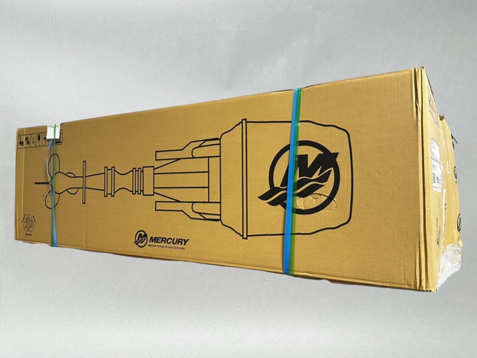 Mercury 20hp EFI Tiller FourStroke Outboard Motor, 15" Shaft Model ME 20 EH 4S