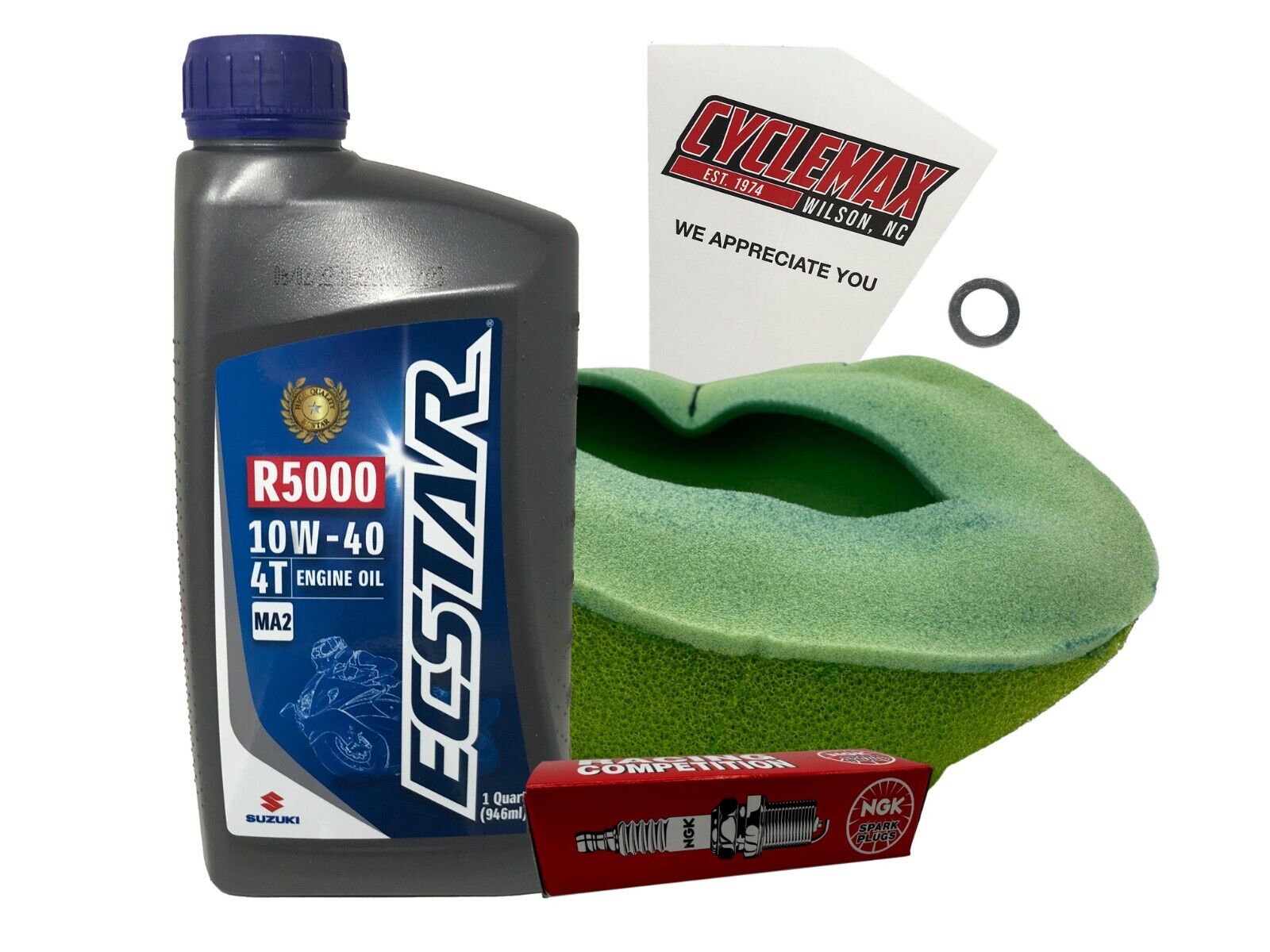 Cyclemax Standard Tune Up Kit w/ Spark Plug fits 2001-2006 Suzuki RM-250