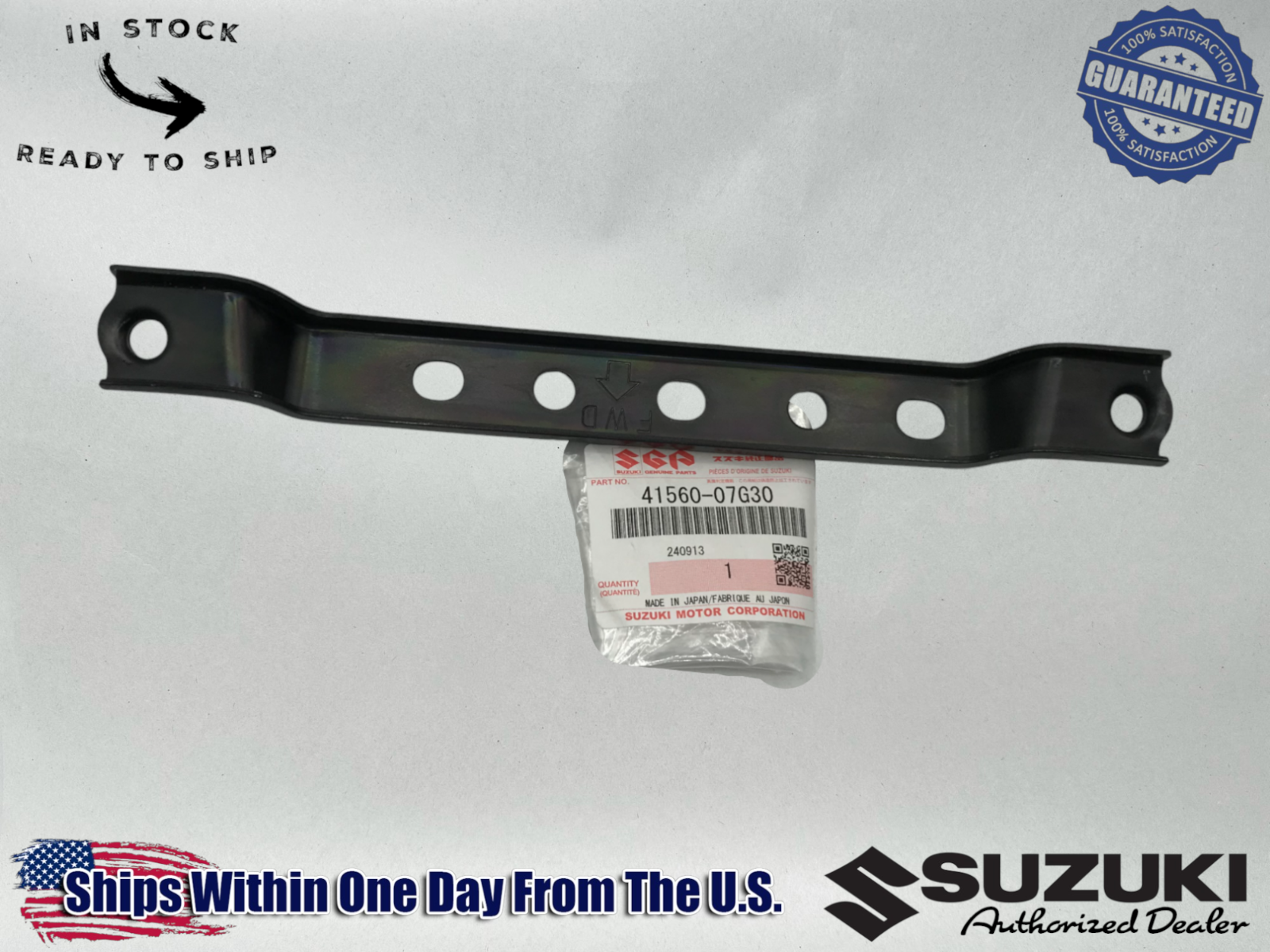 Suzuki Genuine OEM LTZ400 Z400 Battery Holder Strap Bracket 41560-07G30