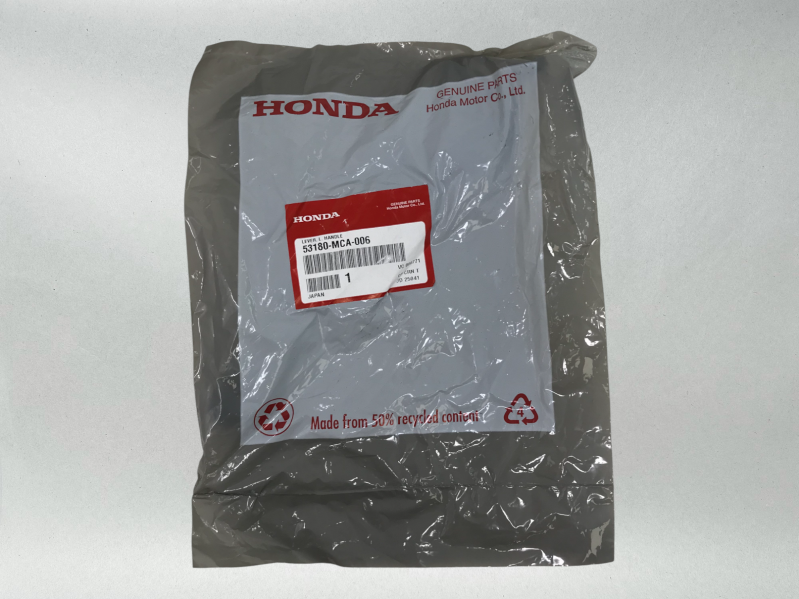 Honda Genuine OEM CLUTCH LEVER 01-20 GOLDWING GL1800 GL 1800 53180-MCA-006