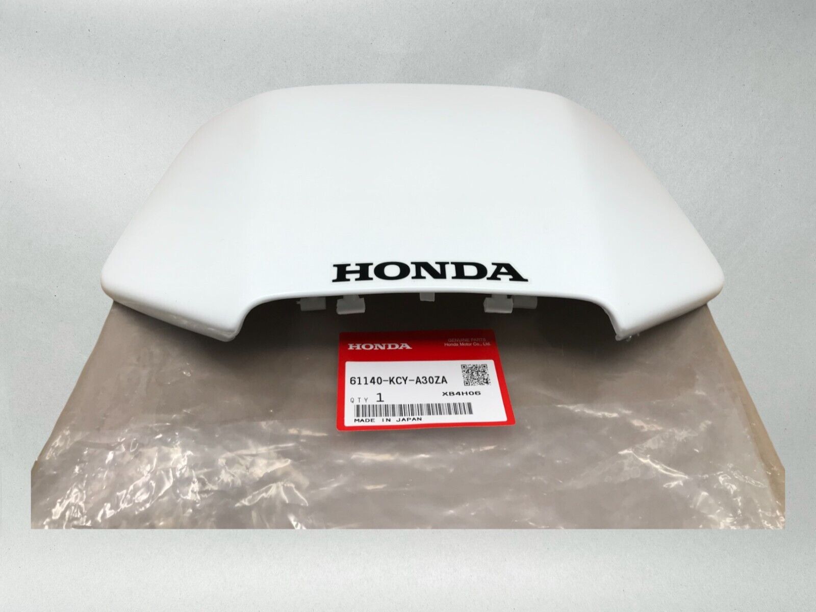 Honda OEM Headlight Cover Number Plate Set 96-04 XR250 XR400 61140-KCY-A30ZA