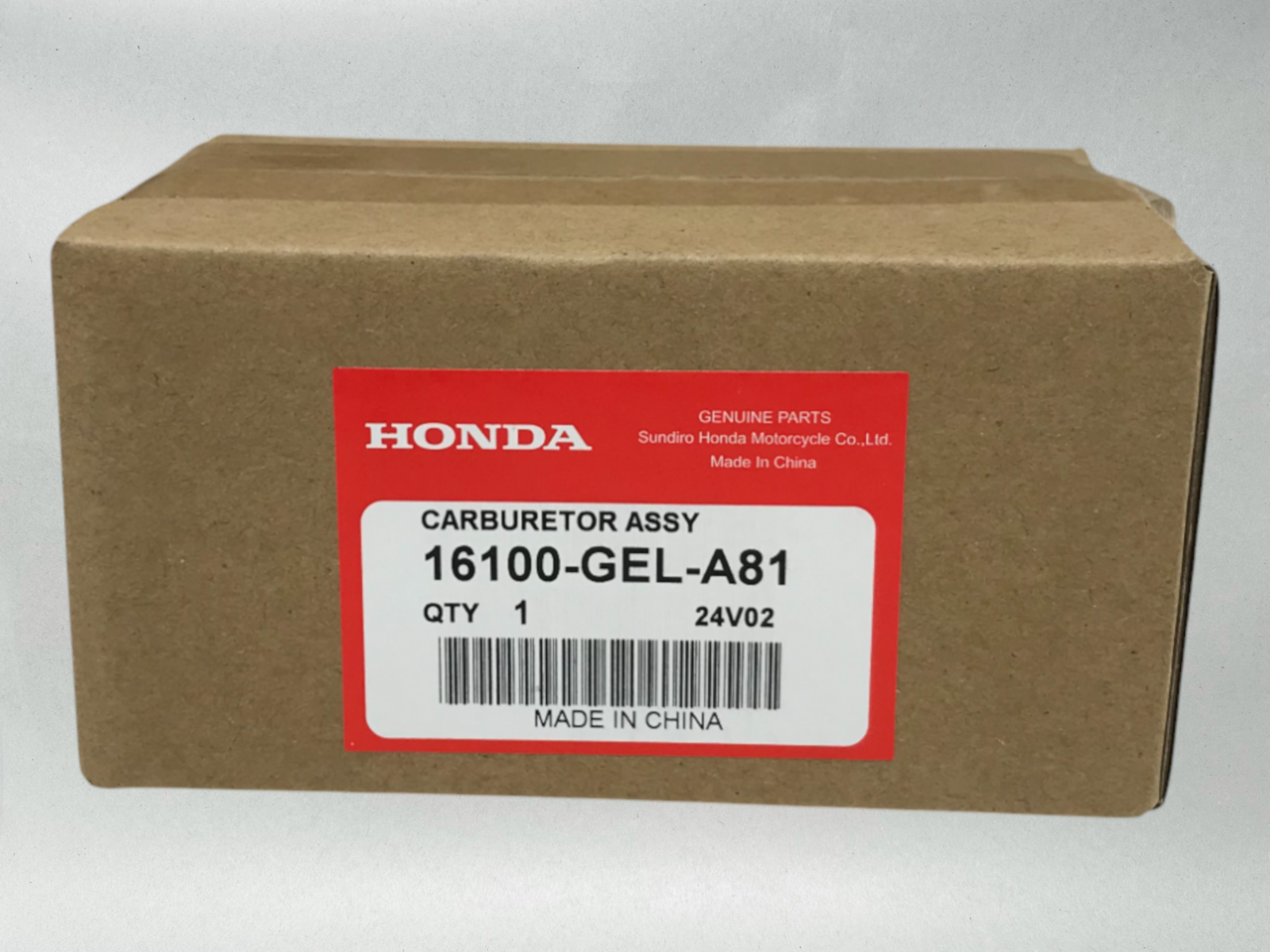 Honda Genuine OEM Carburetor 2013-2024 CRF50 F Complete Carb Kit 16100-GEL-A81