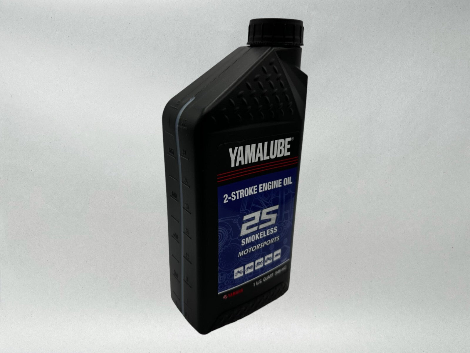 Cyclemax Standard Yamalube 2S 2-Stroke Premix Oil Kit compatible with 2018-2025 Yamaha YZ65