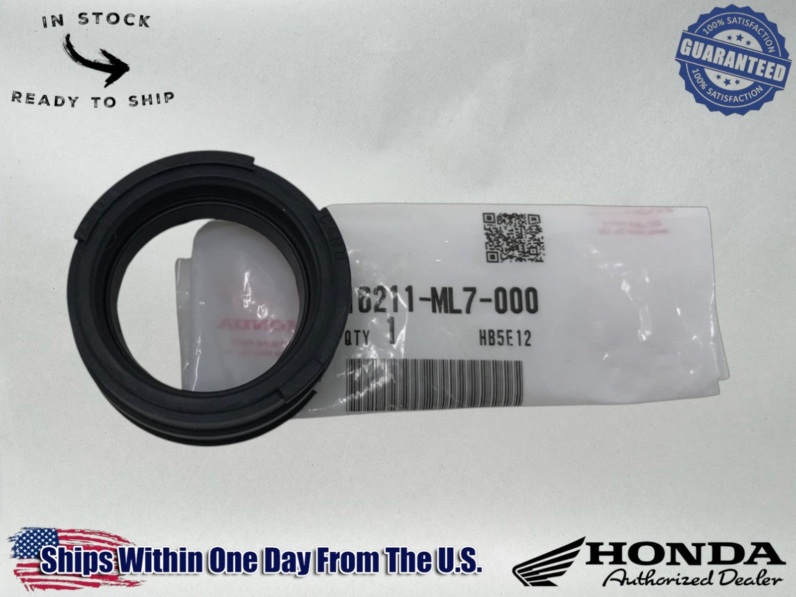 Honda OEM Intake Manifold Boot Set 86 87 VFR 700 750 Insulators 16211-ML7-000