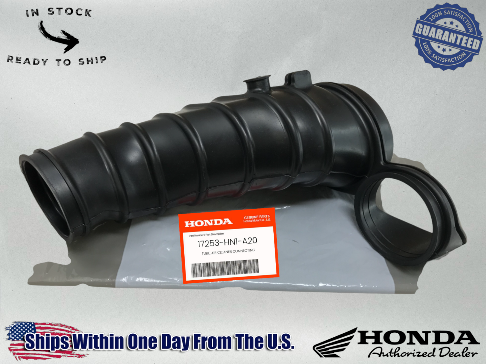 Honda Genuine OEM 99-15 400EX AIR BOX SNORKEL INTAKE TRX 400X 17253-HN1-A20