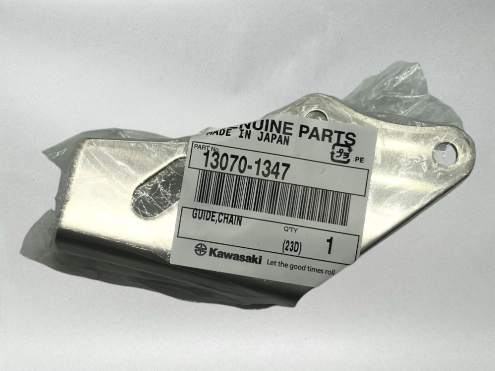 Kawasaki Genuine OEM Authentic 2000-24 CHAIN GUIDE LOWER KX65 KX 65 13070-1347