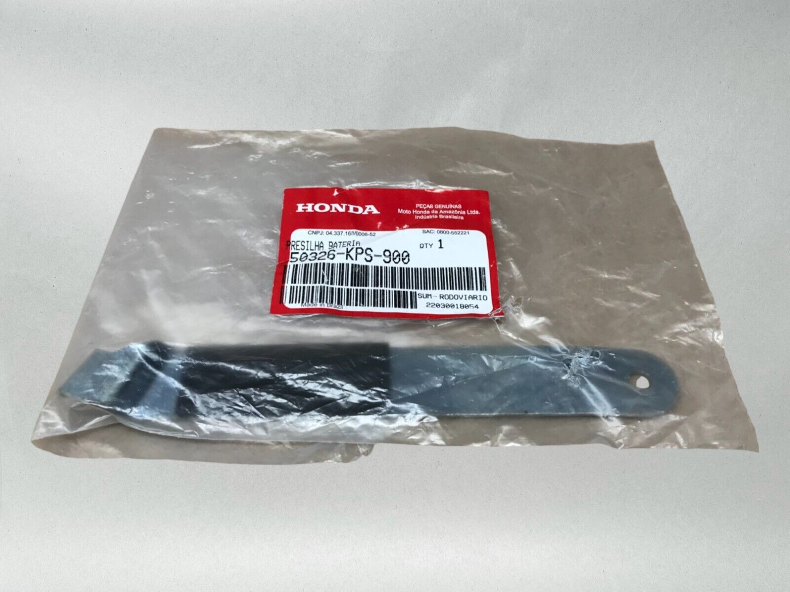 Honda OEM BATTERY BAND HOLDER 03-2007 CRF230F / 2006-2017 CRF150F 50326-KPS-900