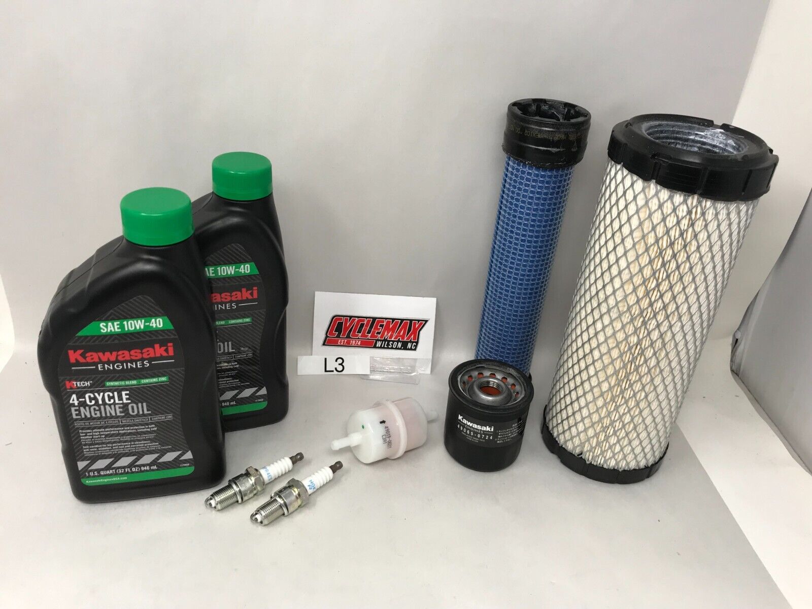 Kawasaki Tune Up Kit for FX751V FX801V & FX850V Engines OEM: 99969-6537 see desc