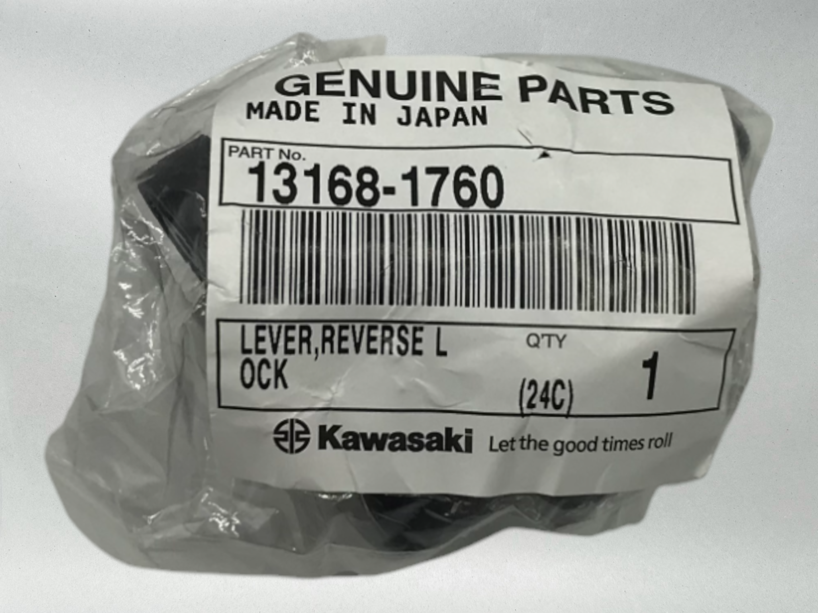 Kawasaki Genuine OEM 1988-11 BAYOU 220 250 REVERSE LOCK LEVER 13168-1760