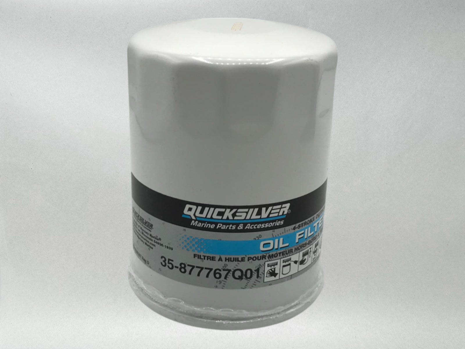 Quicksilver Genuine OEM Authentic Oil Filters 35-977767Q01 12 Pack