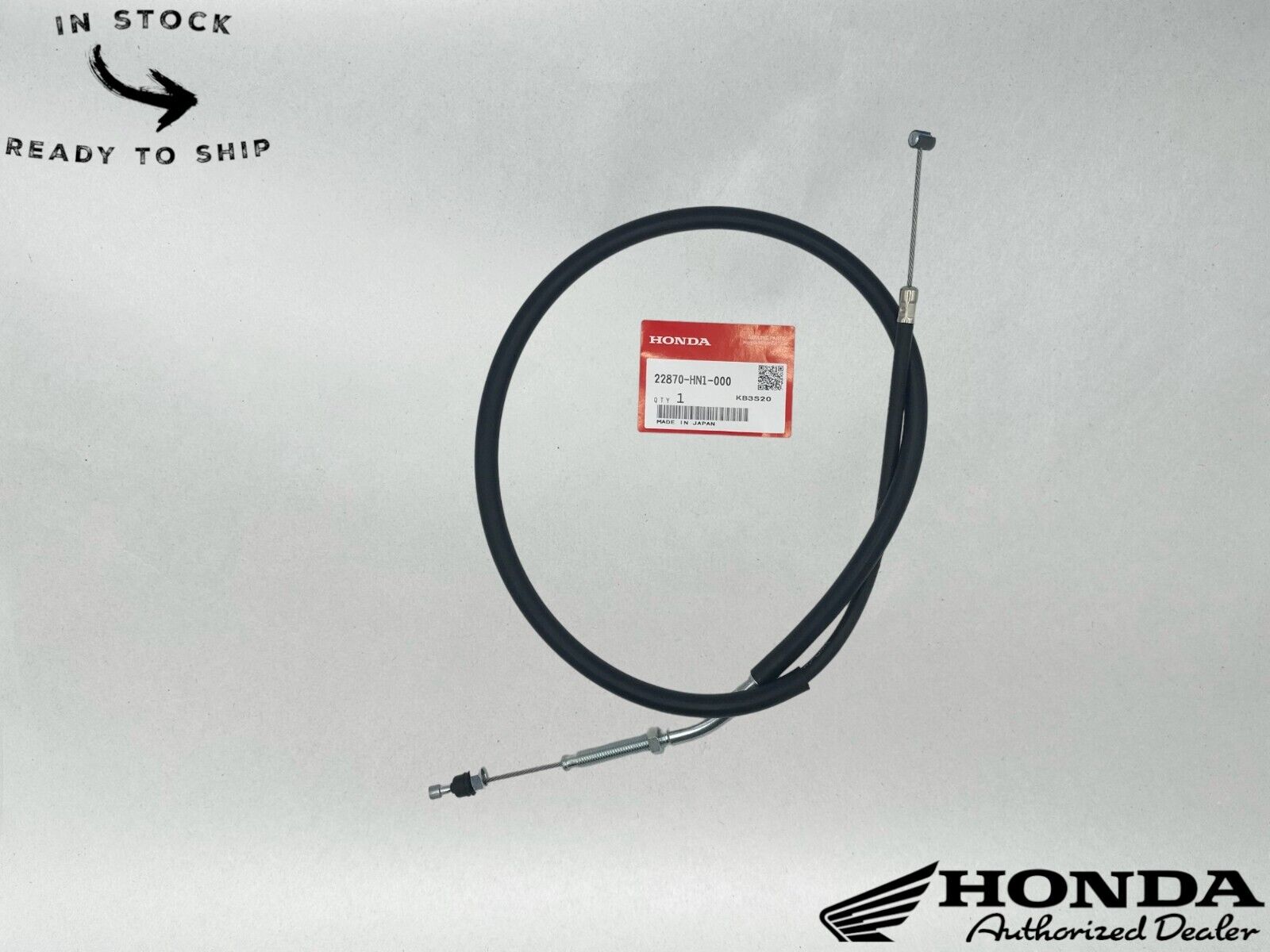Honda Genuine OEM Clutch Cable 22870-HN1-000