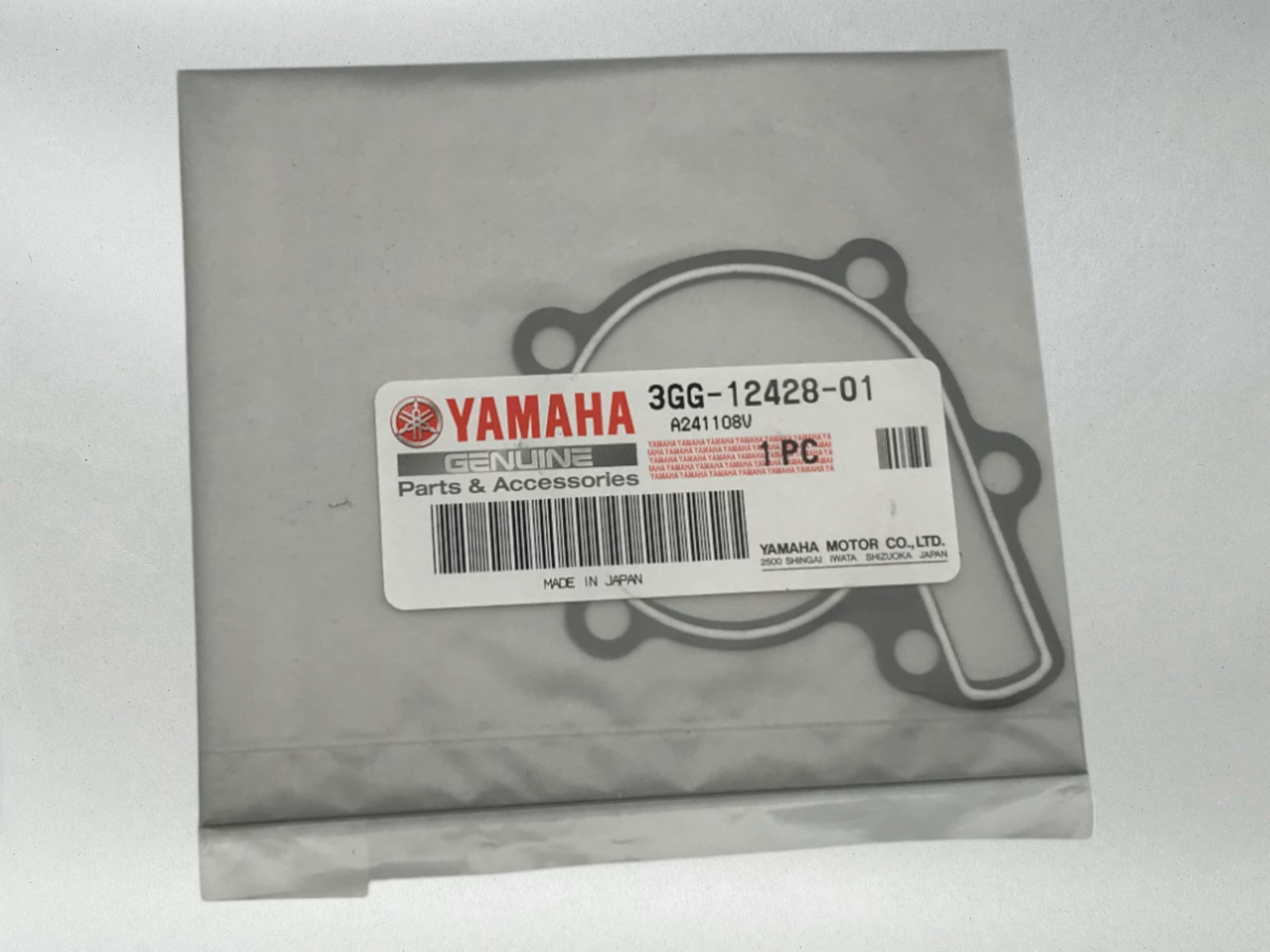 Yamaha Genuine OEM Authentic BANSHEE YFZ350 WATER PUMP GASKET 3GG-12428-01