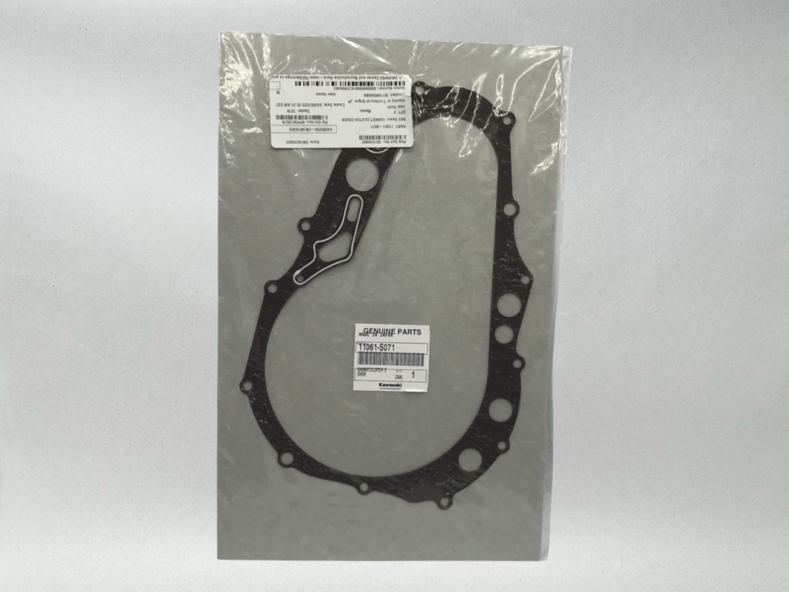 Kawasaki Genuine OEM Authentic Clutch Cover Gasket 11061-S071
