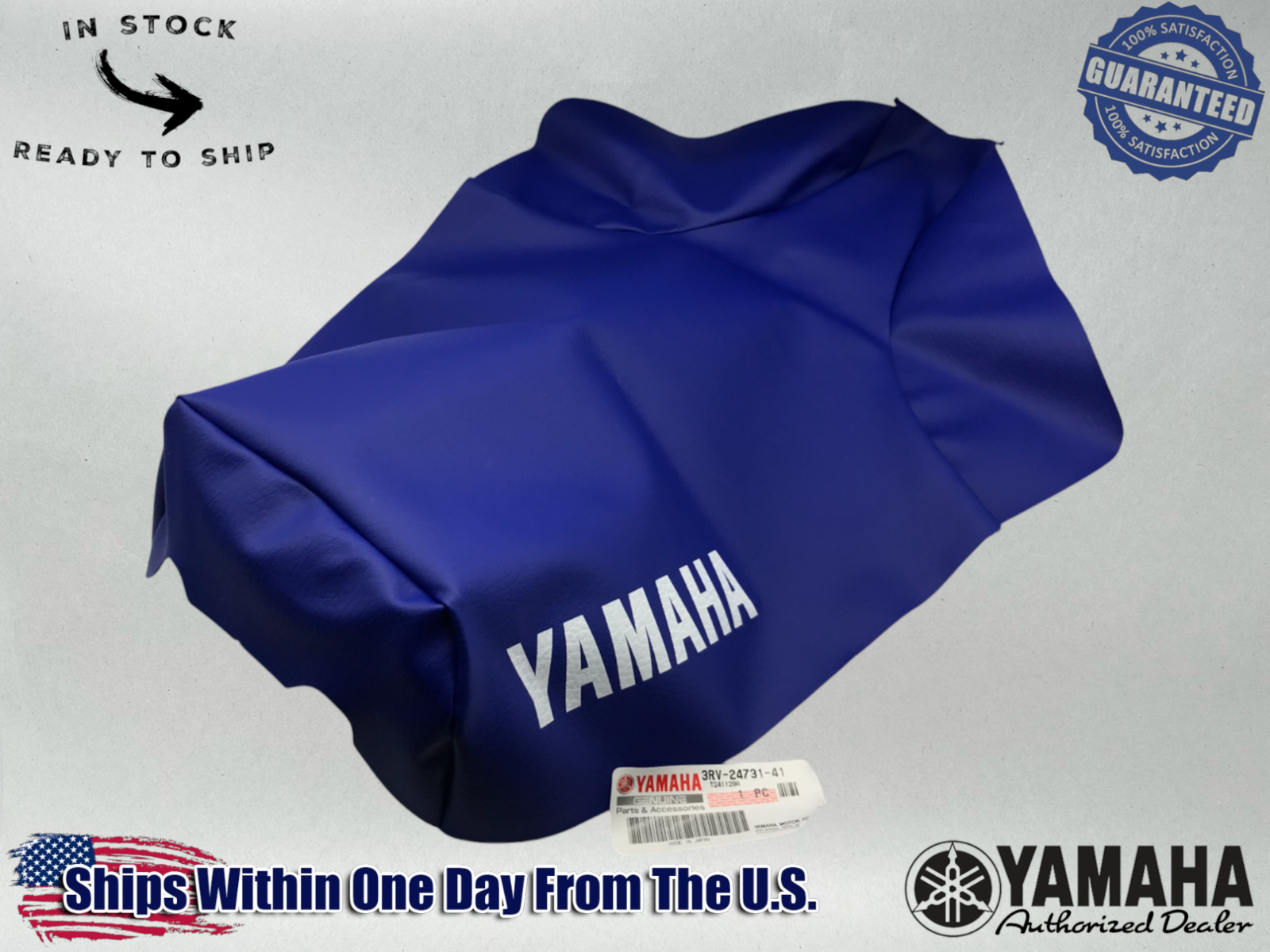 Yamaha Genuine OEM Authentic 1998-06 PW80 PW 80 Seat Cover 3RV-24731-41-00