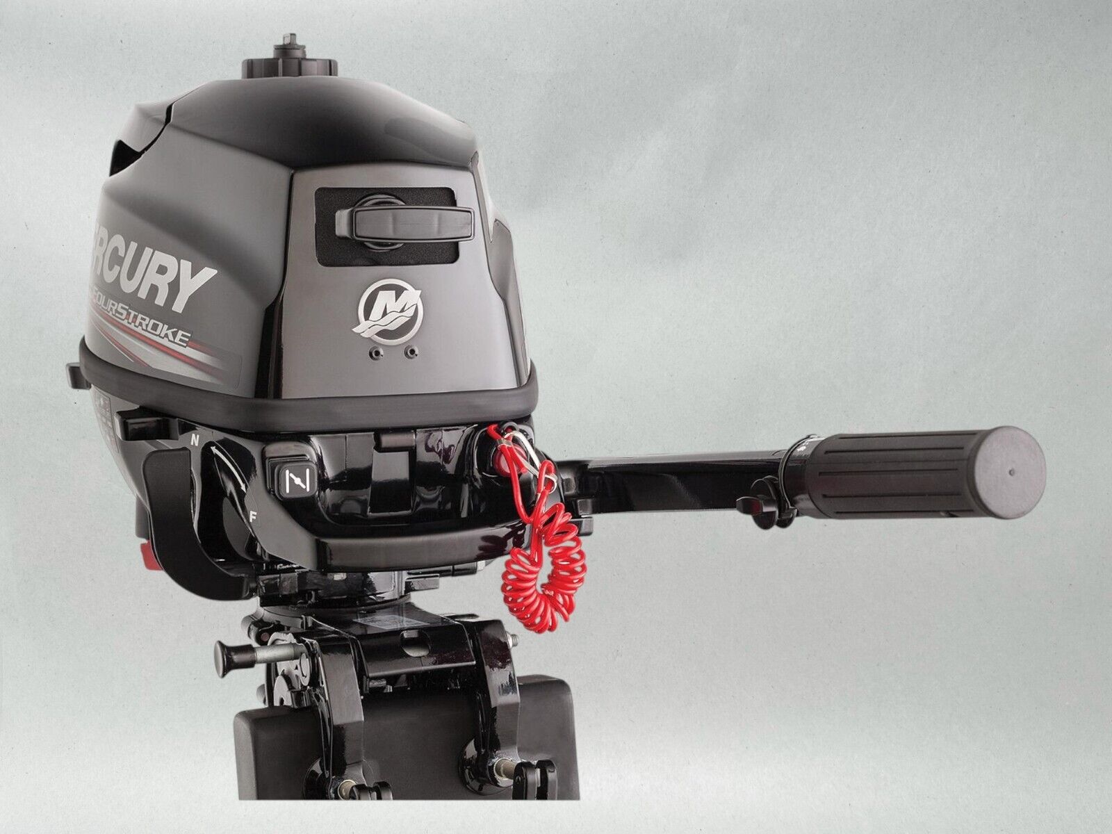 Mercury 3.5hp Tiller FourStroke Outboard Motor, 15" Shaft Model ME 3.5 MH 4S