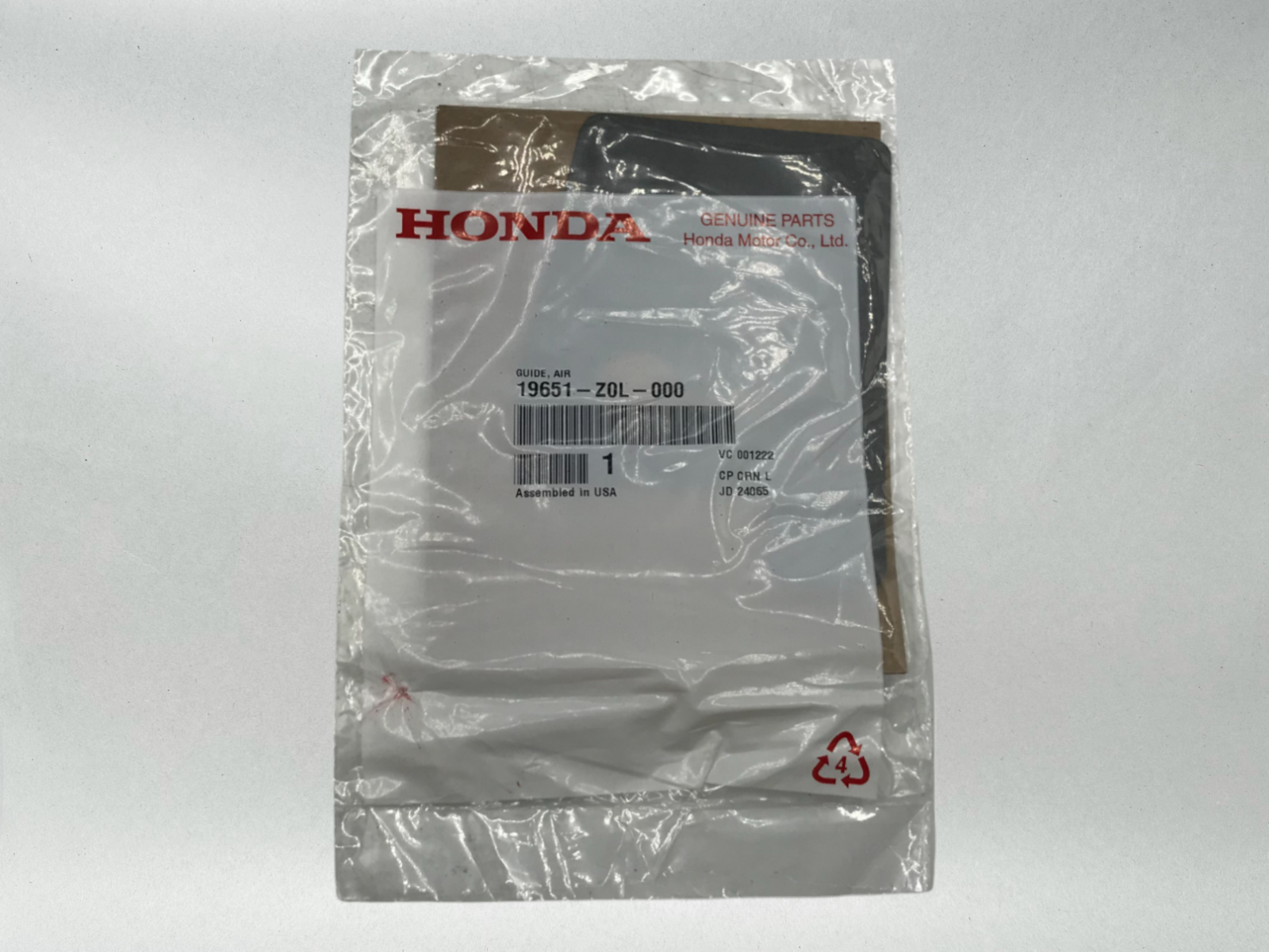 Honda Genuine OEM Authentic Carburetor Gasket HRX217 GCV160 GCV190 19651-Z0L-000