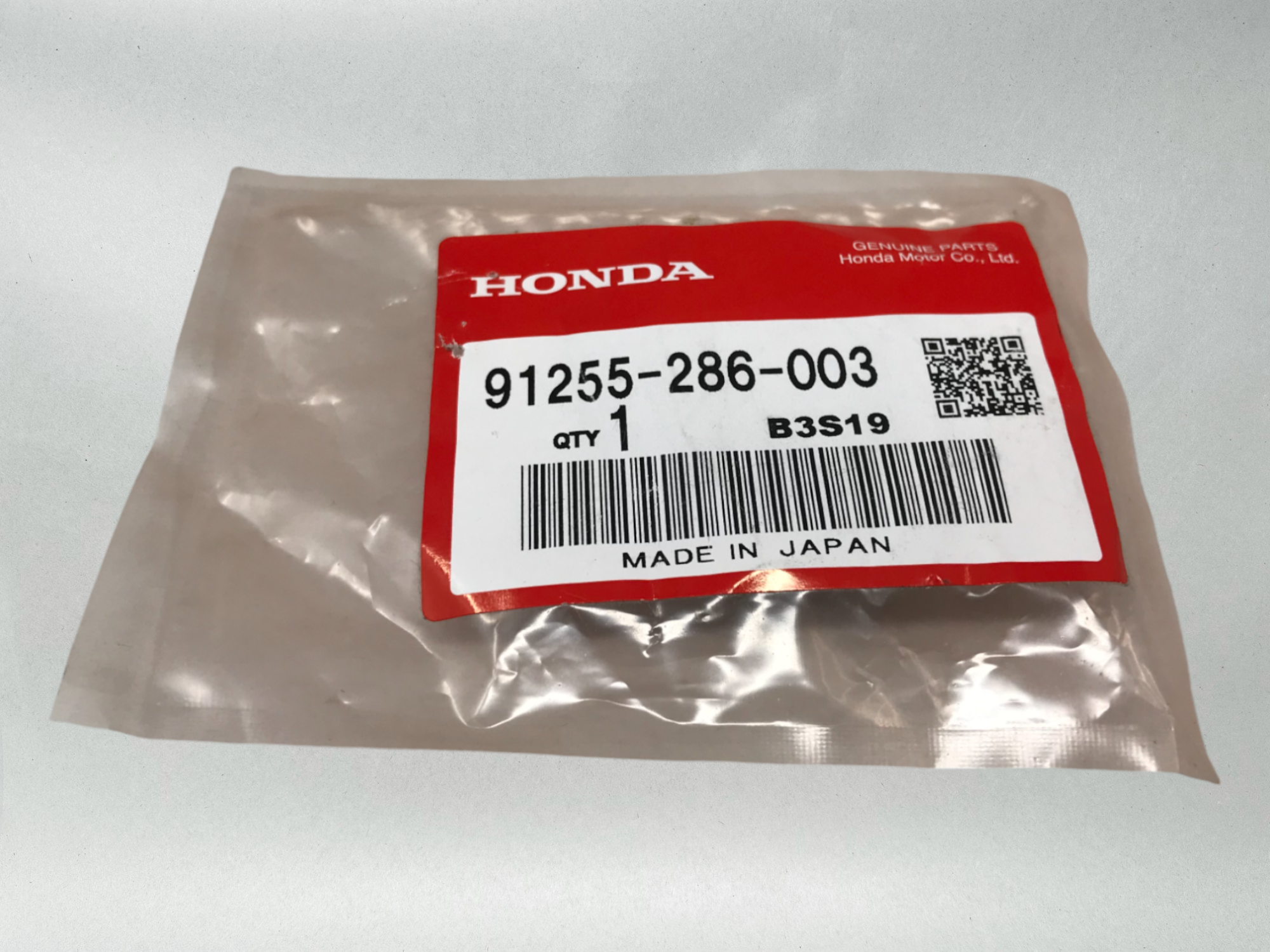Genuine OEM Honda Fork Seal 91255-286-003