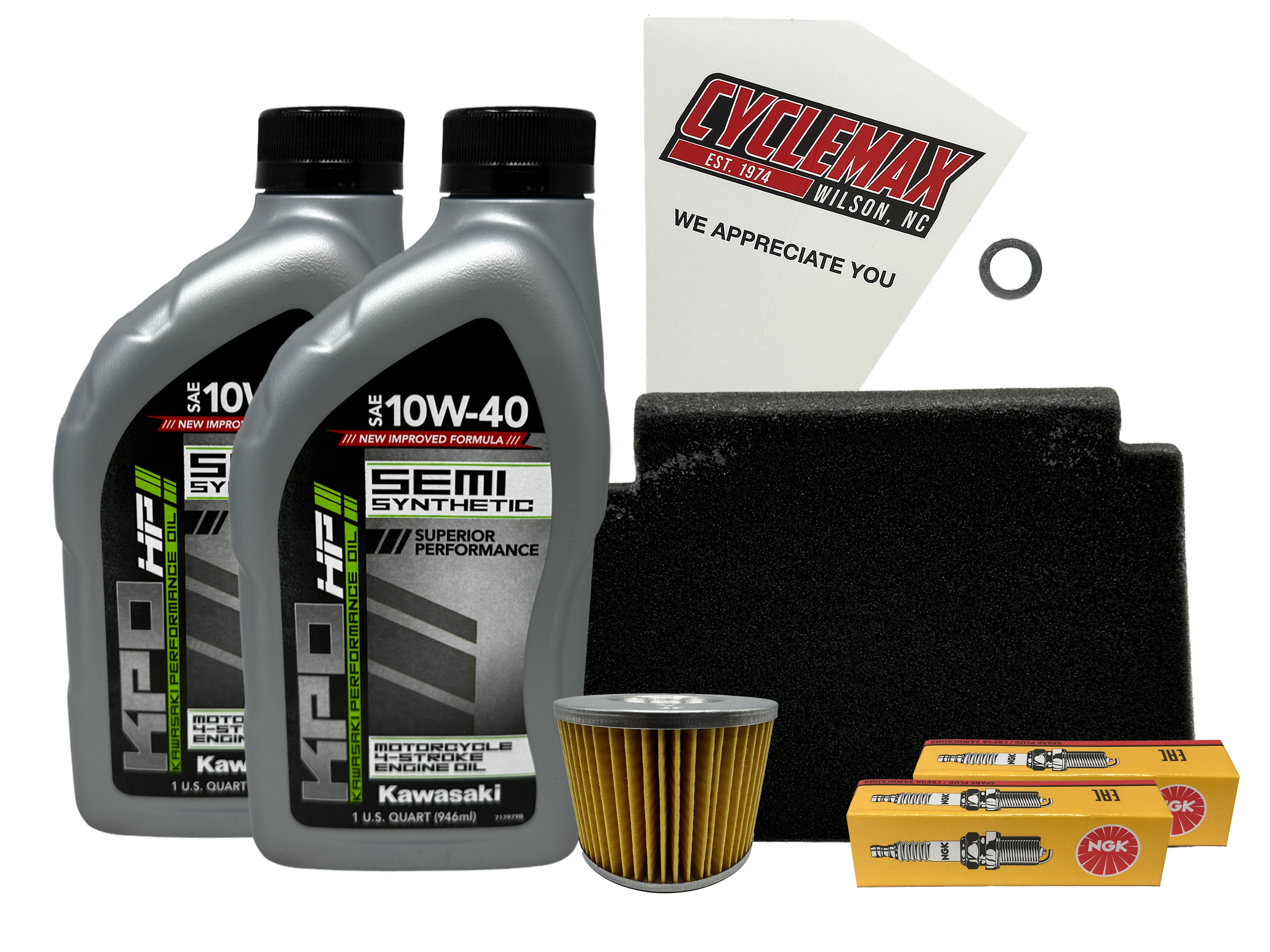 Kawasaki KPO Semi-Synthetic Tune-Up Kit for 1986-2007 NINJA 250R