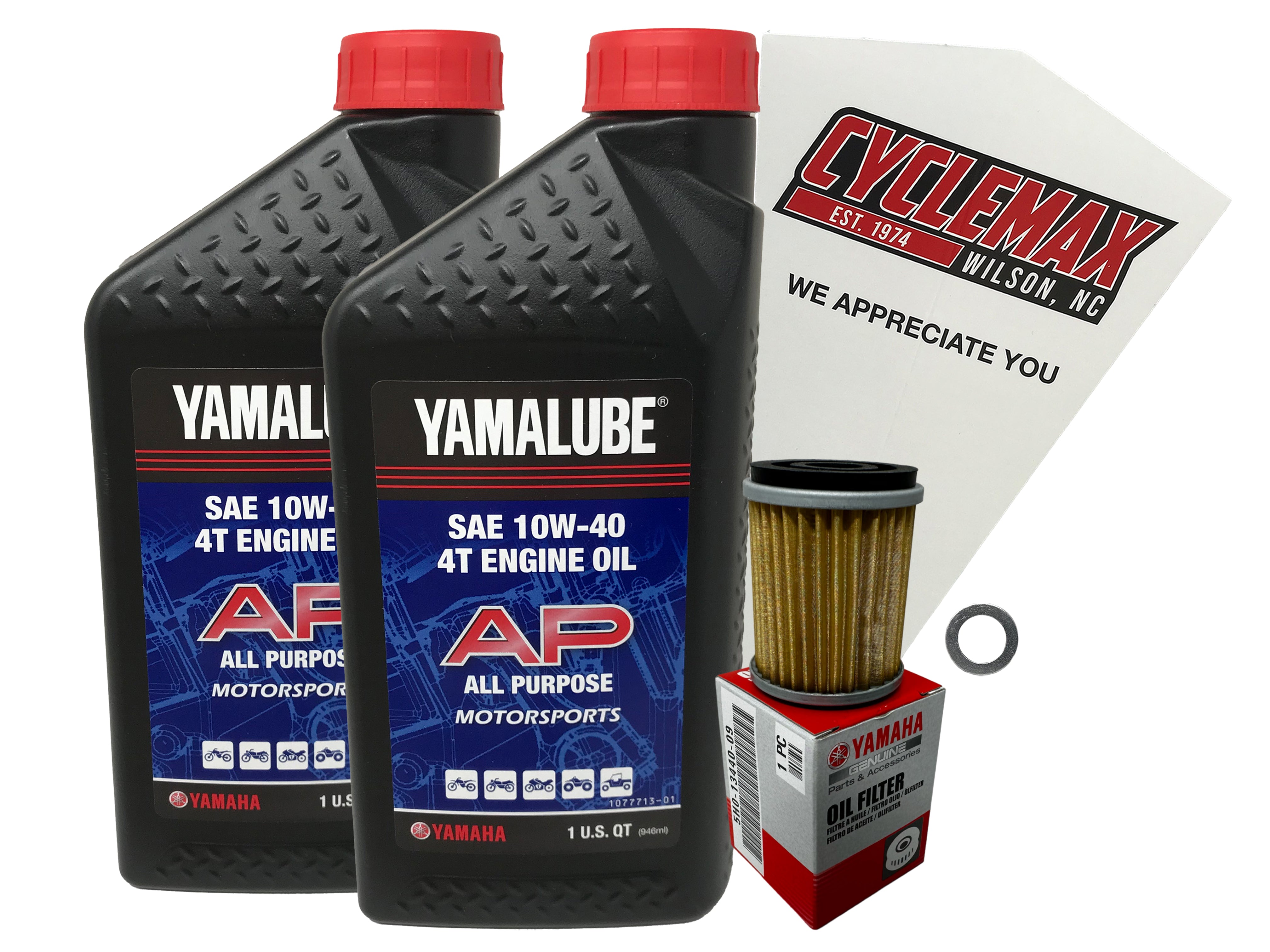 Yamaha Yamalube Standard Oil Change Kit for 1983-1986 YTM225 TRI MOTO