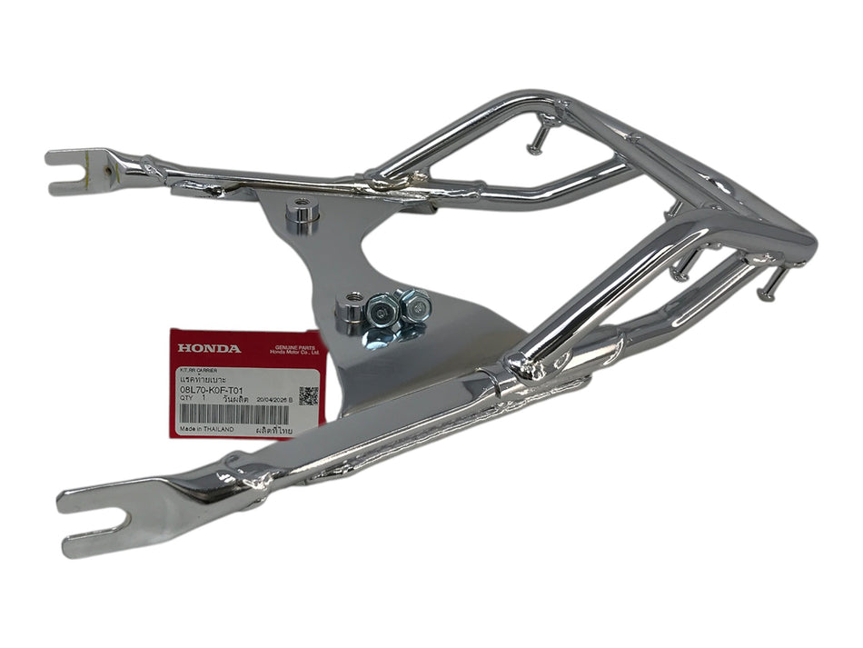 Honda OEM (22–26) Monkey 125 Rear Carrier Rack 08L70-K0F-T01