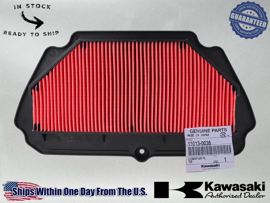 Kawasaki OEM (09-14) Ninja ZX-6R Air Filter 11013-0036