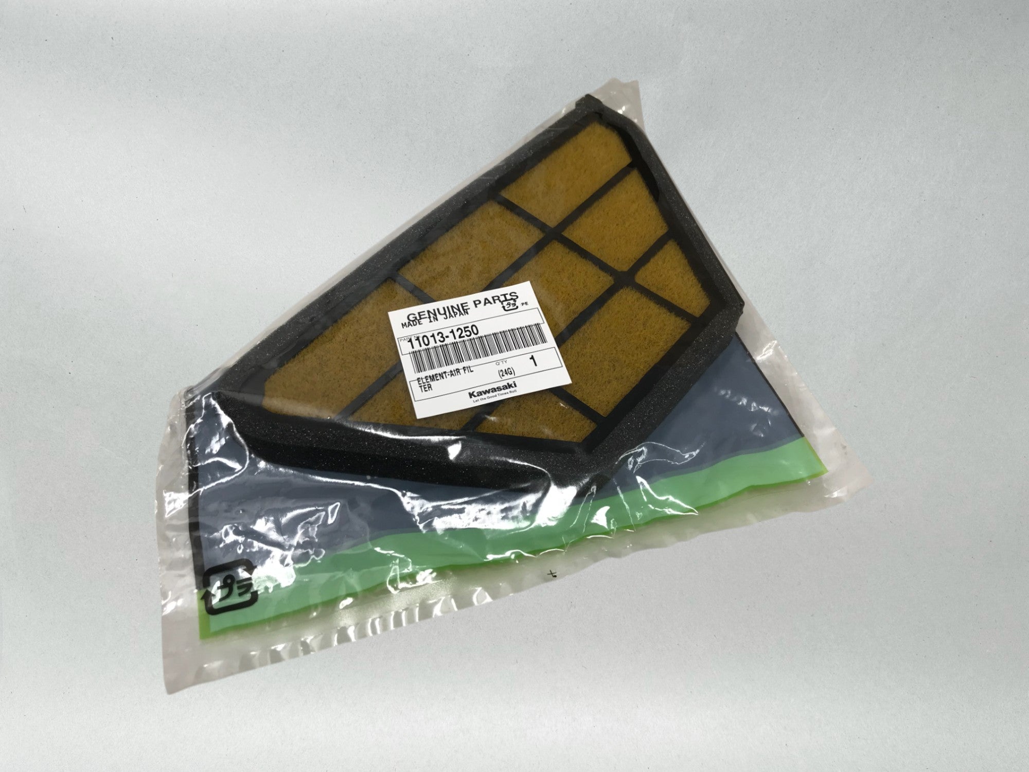 Genuine OEM Kawasaki Air Filter 11013-1250