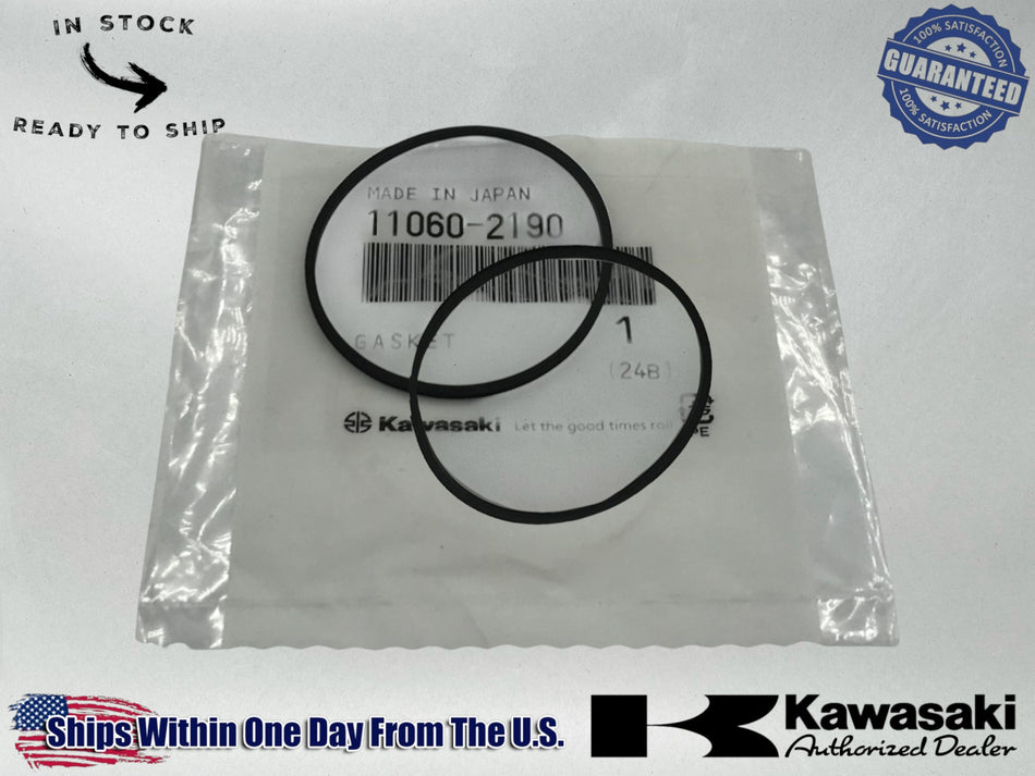 Kawasaki Genuine OEM 2 PACK GASKET FOR FJ100D & FJ180V ENGINES 11060-2190 2