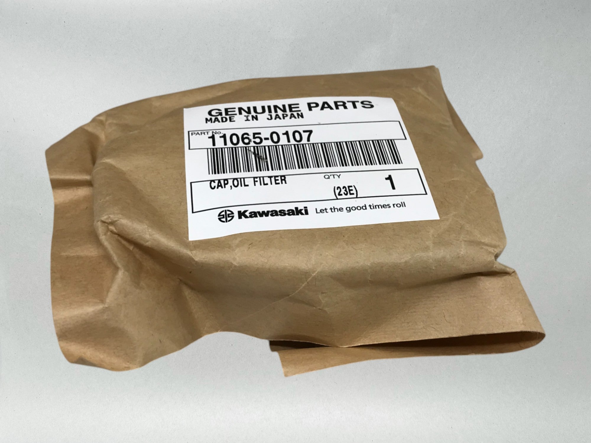 Genuine OEM Kawasaki 06-15 KFX450R / KX450F OIL FILTER CAP 11065-0107