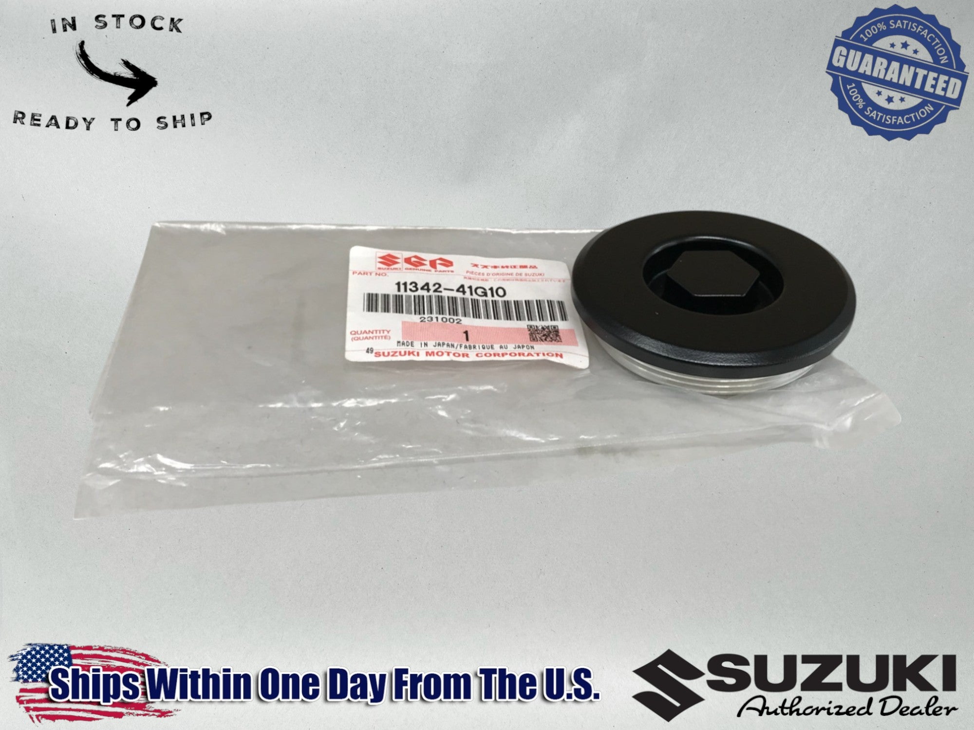 Suzuki Genuine OEM Clutch Release Cap 11342-41G10