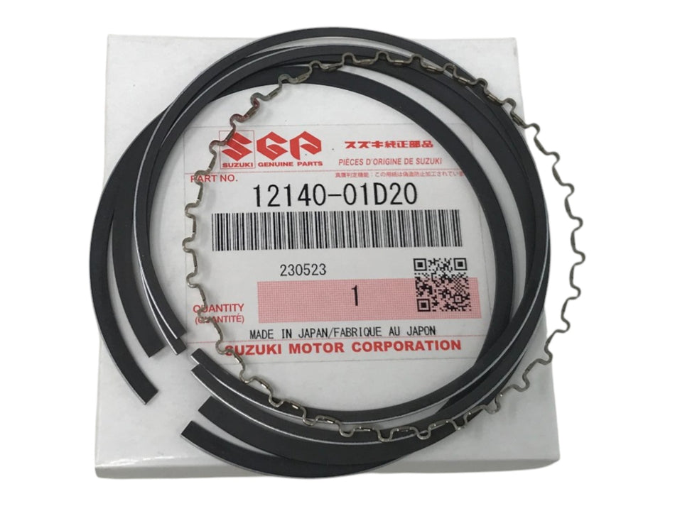 Suzuki OEM (89–09) GS500 Piston Ring Set 12140-01D20