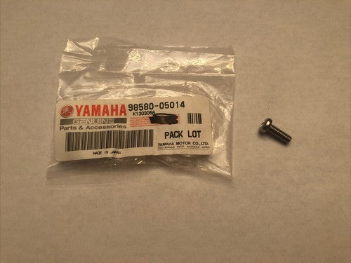 Yamaha NOS 98580-05014 SCREW, PAN HEAD - Pack Of 3