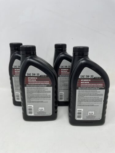 OEM Kawasaki Lawn Mower SAE 5W30 4-Cycle Engine Oil (4) QUARTS