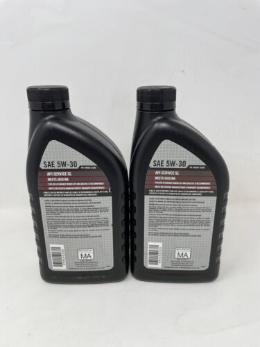 OEM Kawasaki Lawn Mower SAE 5W30 4-Cycle Engine Oil (2) QUARTS