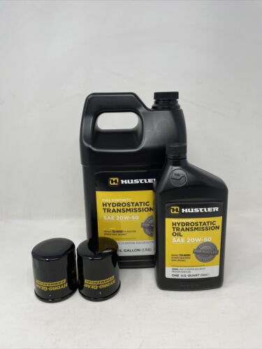 Hustler Mower 20W50 Hydrostatic Transmission Oil Change Kit