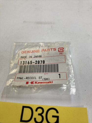 Genuine OEM Kawasaki PAWL-RECOIL 13165-2069 13165-2070