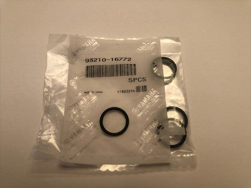 YAMAHA CRANK COVER O-RING QTY5 YZ250 WR250 YZ WR 250 2001-10 NOS OEM 93210-16772