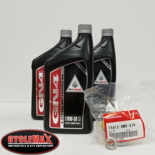 New 2007-2014 Honda TRX 420 TRX420 Rancher ATV OE Basic Oil Service Kit