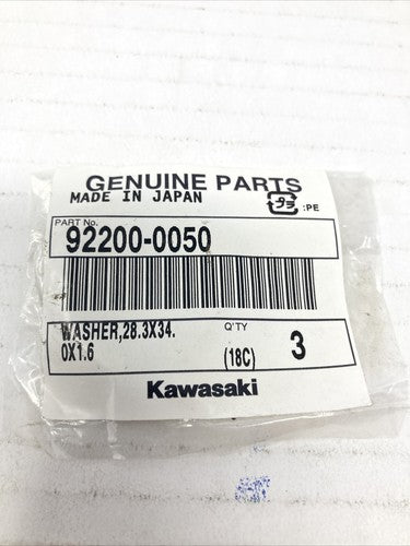 OEM Kawasaki Transmission Washers 92200-0050 Ninja ZX-6R ZX-10RR ZX-10R ZX1000