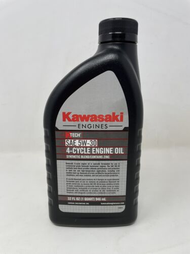 OEM Kawasaki Lawn Mower SAE 5W30 4-Cycle Engine Oil 1 Quart