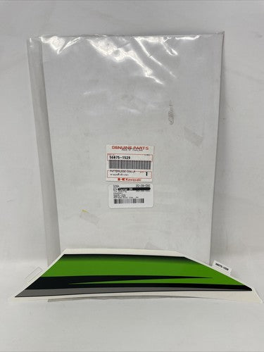 OEM Kawasaki Side, Pattern Cowl Decal (GREEN) 56075-1529 L2