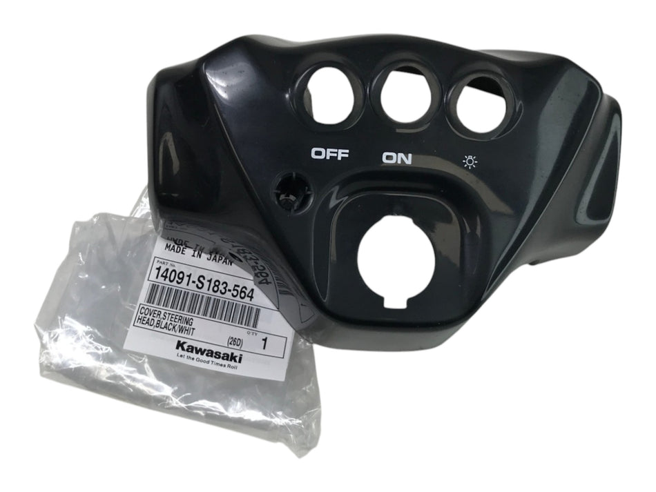 Kawasaki OEM (03-06) KFX400 Steering Head Handlebar Cover 14091-S183-564